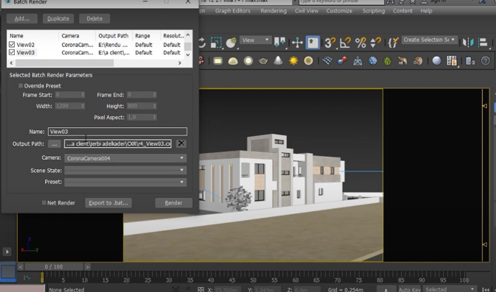 LE BATCH RENDER POUR LE RENDU DE PLUSIEURS CAMÉRAS - Face-Pro